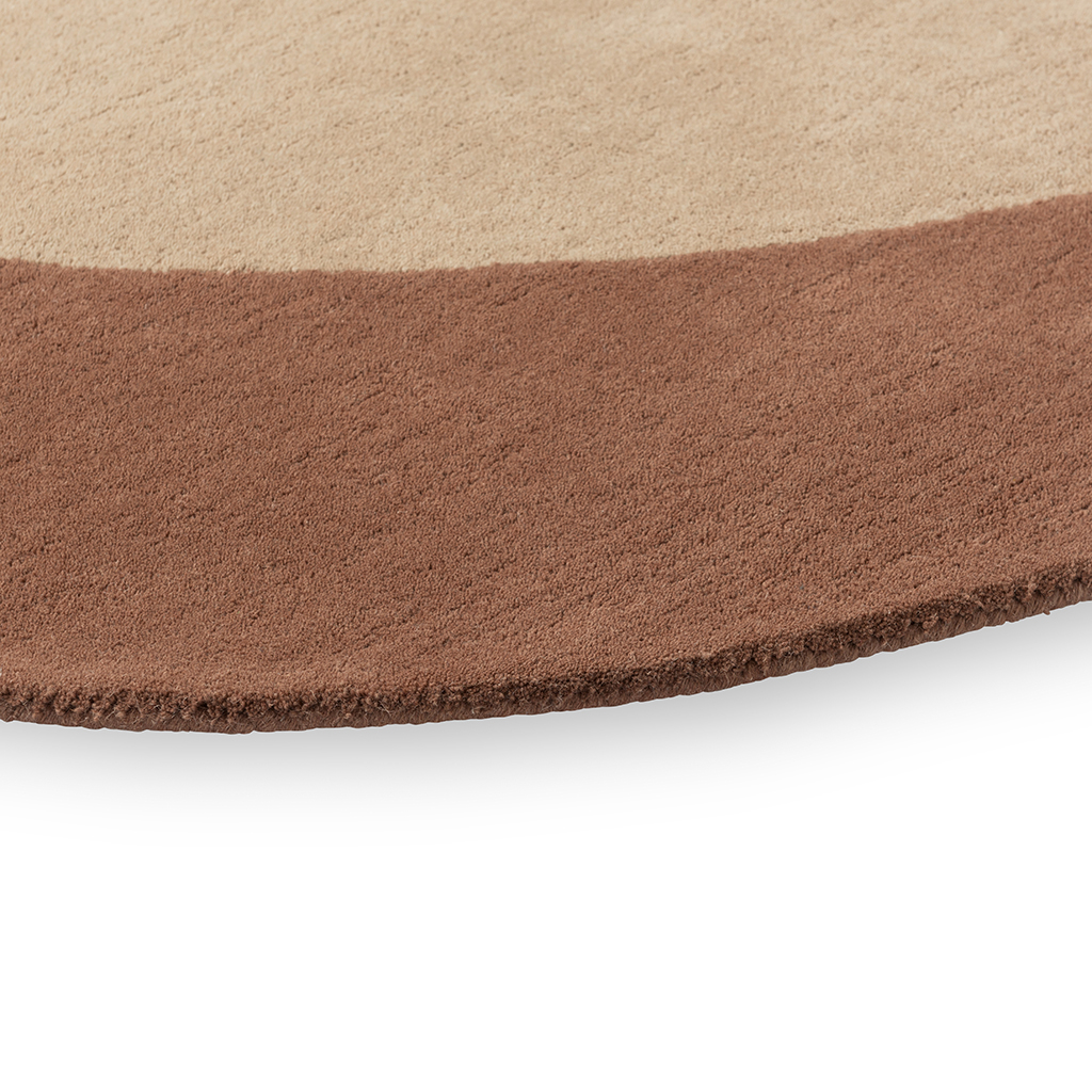 Tapete Element Moore Caramelo | Tamanho: 160 × 175 cm Tapete Element Moore Caramelo | Tamanho: 160 × 175 cm