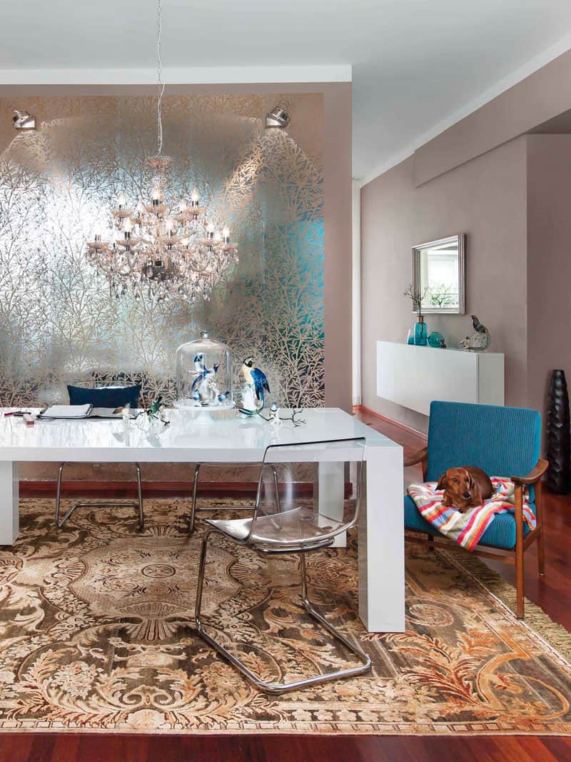 Tapete Aubusson Mix Tecido à Mão