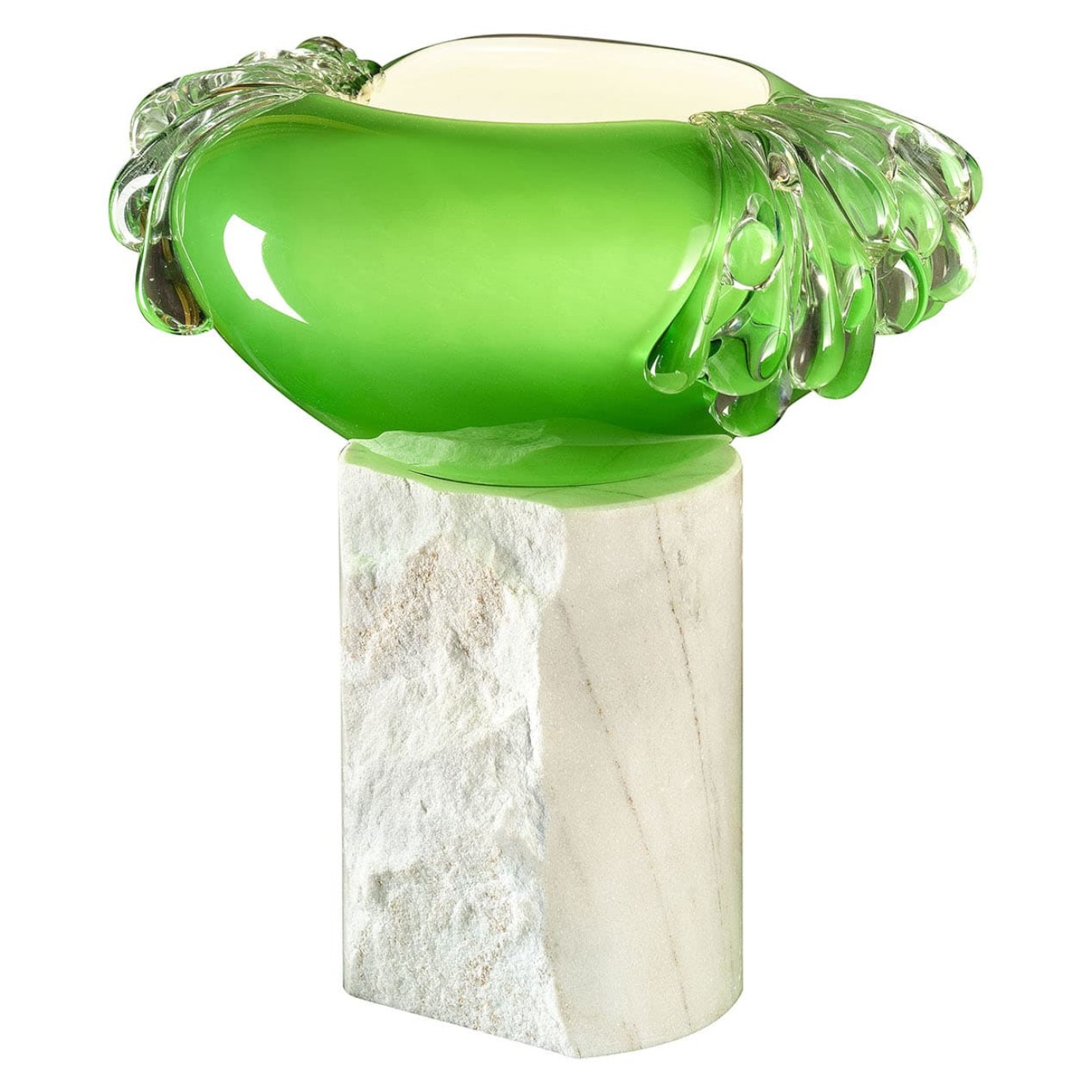 Candeeiro de Mesa Stravedamento em Vidro de Murano