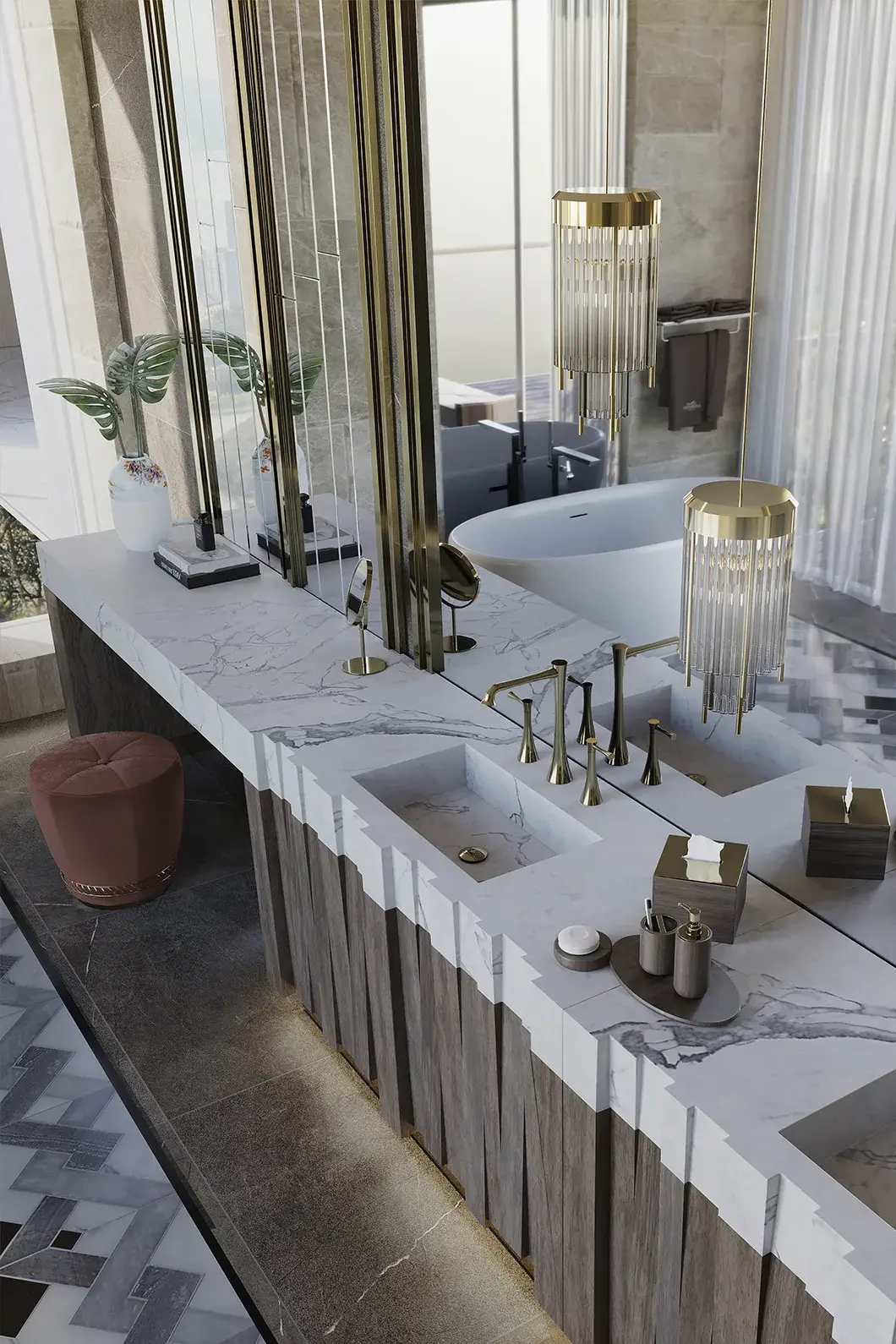 Candeeiro suspenso pequeno Beacon - 3