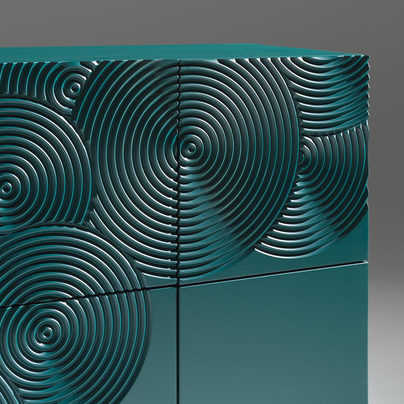 Aparador Azul Contemporâneo