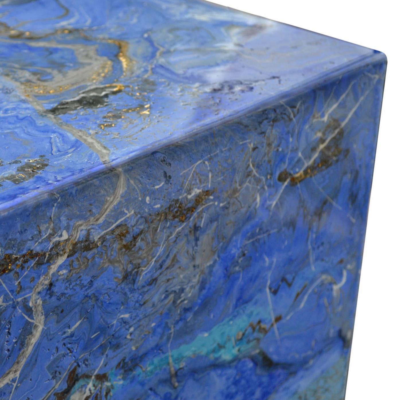 Mesa de Apoio Azul Ultramarino