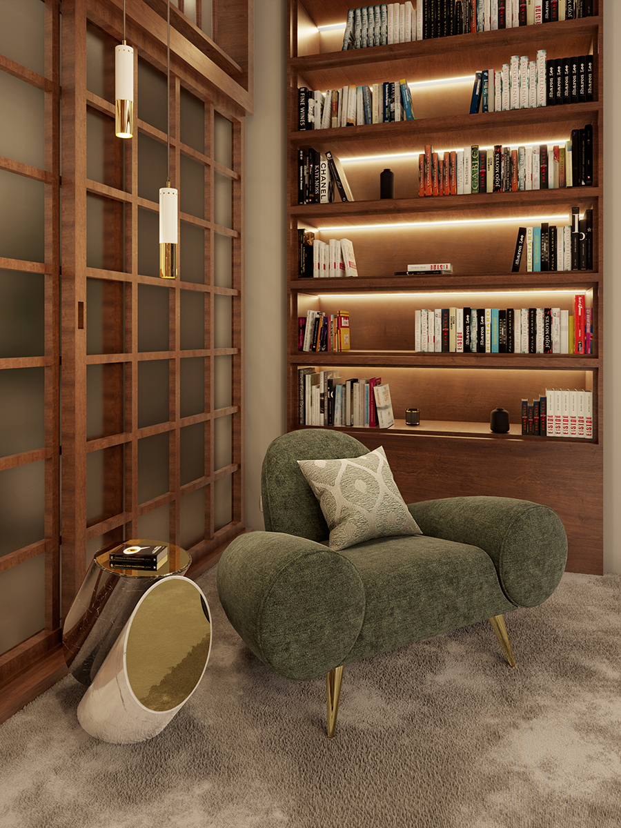 Candeeiro suspenso modernista - 9