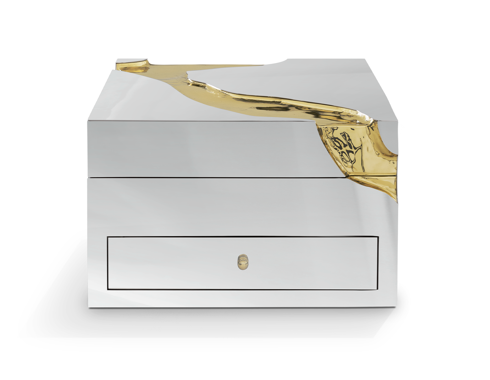 Caixa de relógio fissura