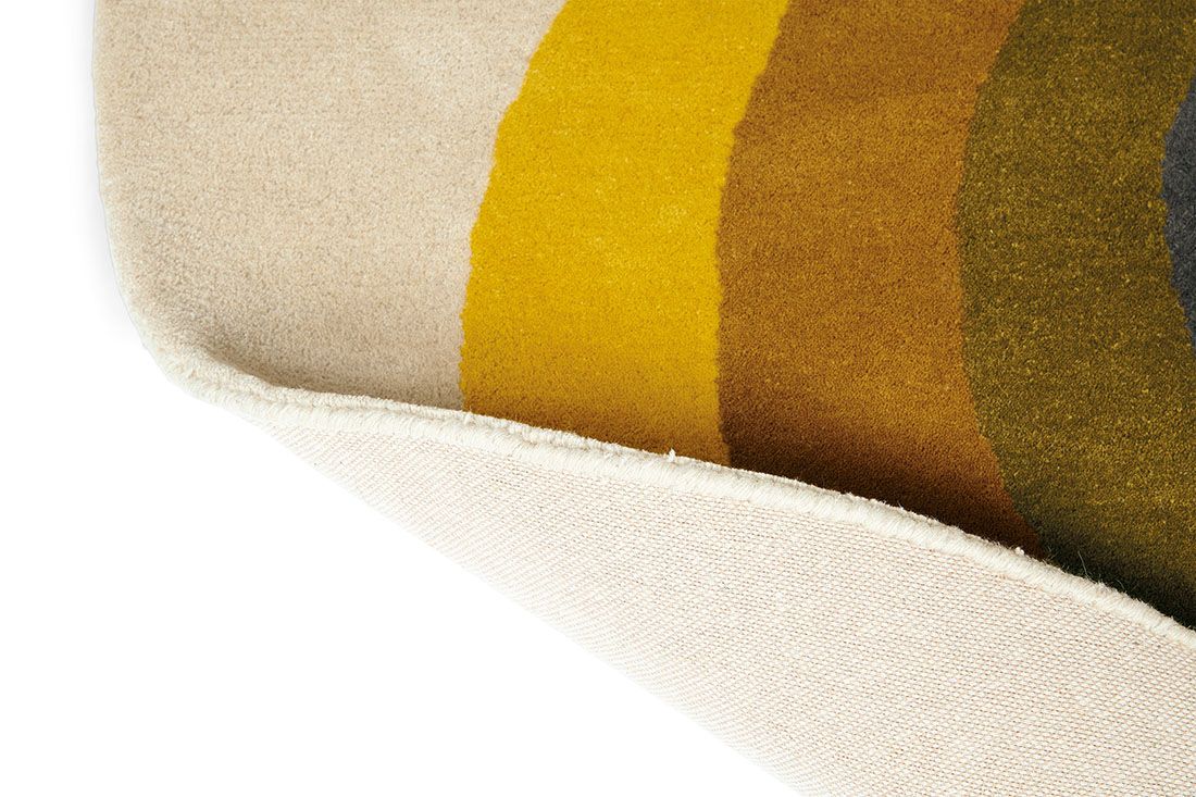 Tapete Círculo Sunflower Amarelo | Tamanho: Ø 150 cm