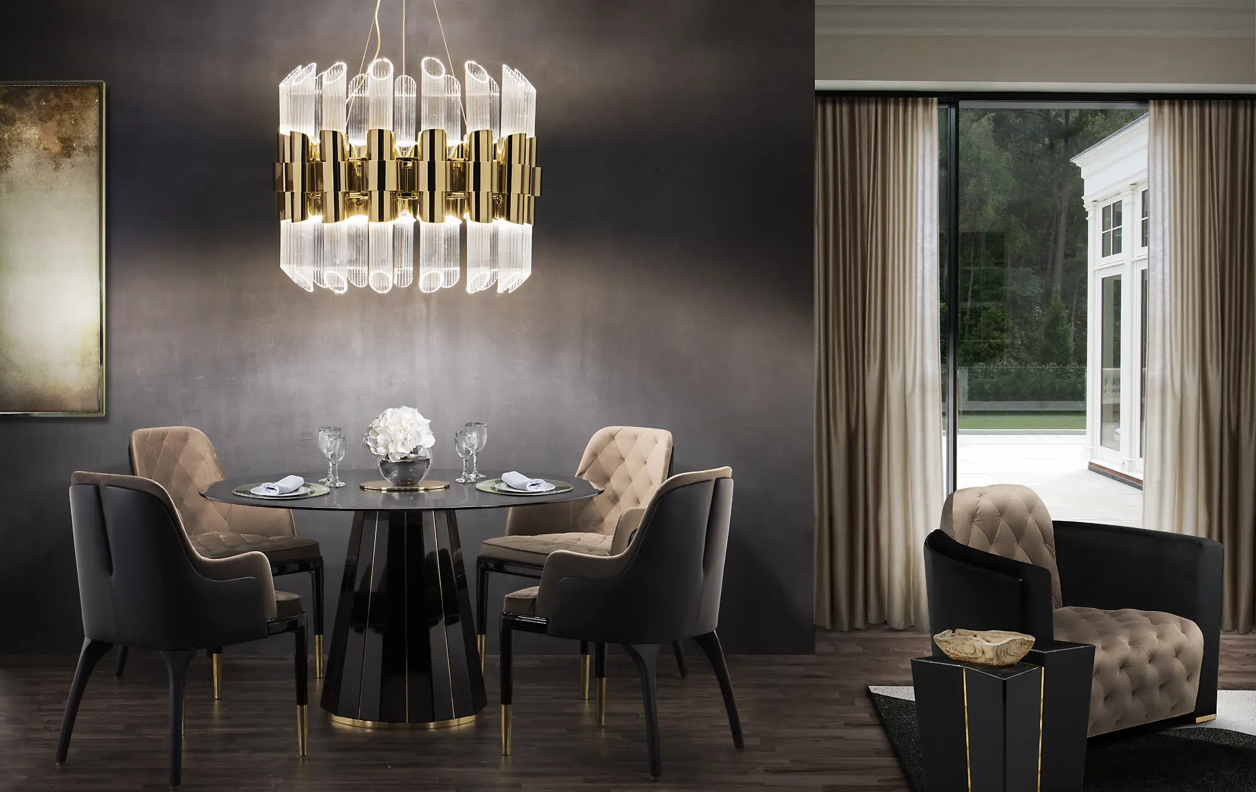 Candeeiro suspenso redondo Stellar - 6