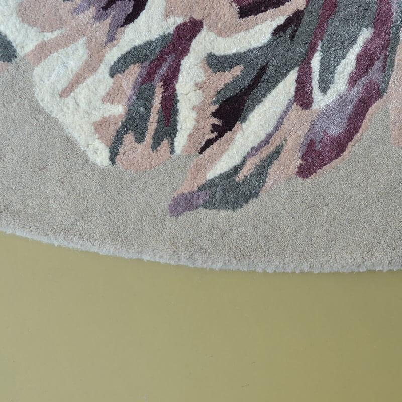 Tapete Redondo Tranquility Bege