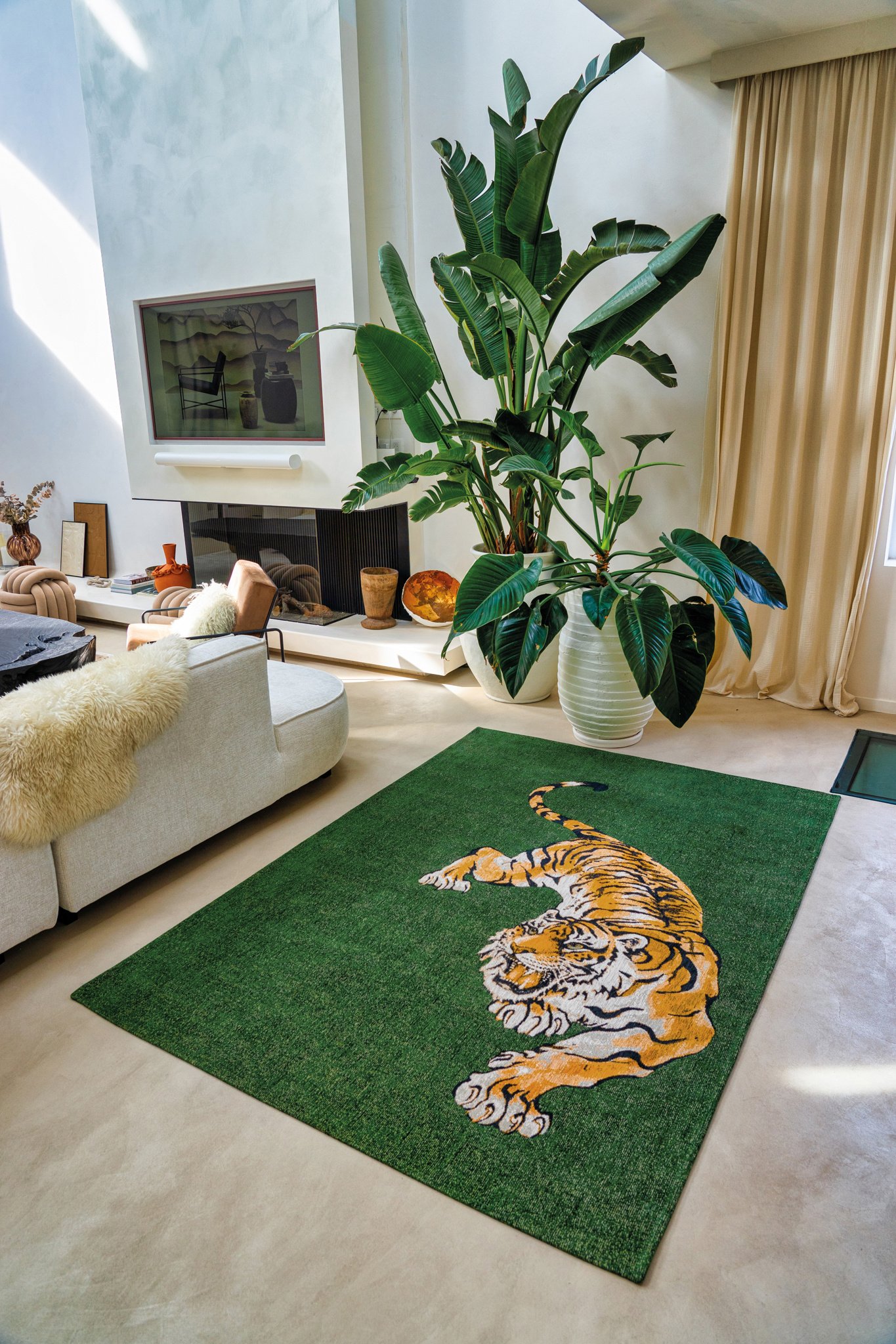 Tapete Green On Fire 9388 | Tamanho: 170 × 240 cm