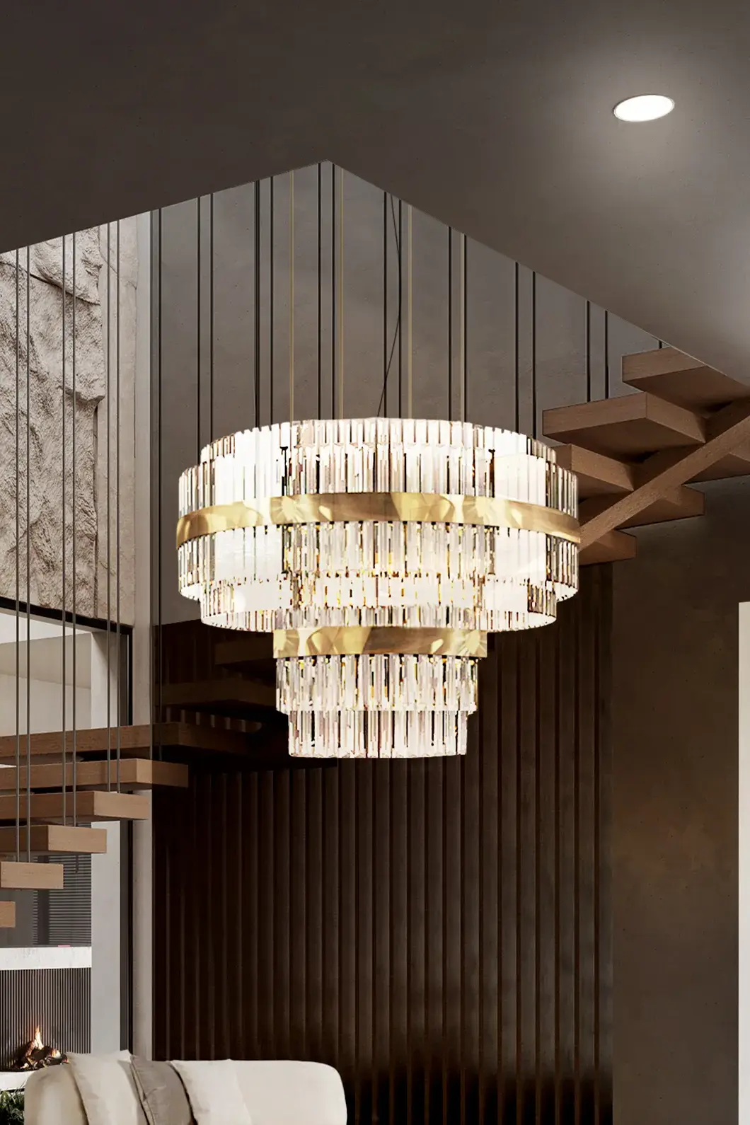 Lustre redondo Freedom - 1