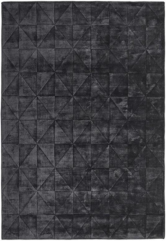 Tapete Triangles Antracite | Tamanho: 160 × 230 cm