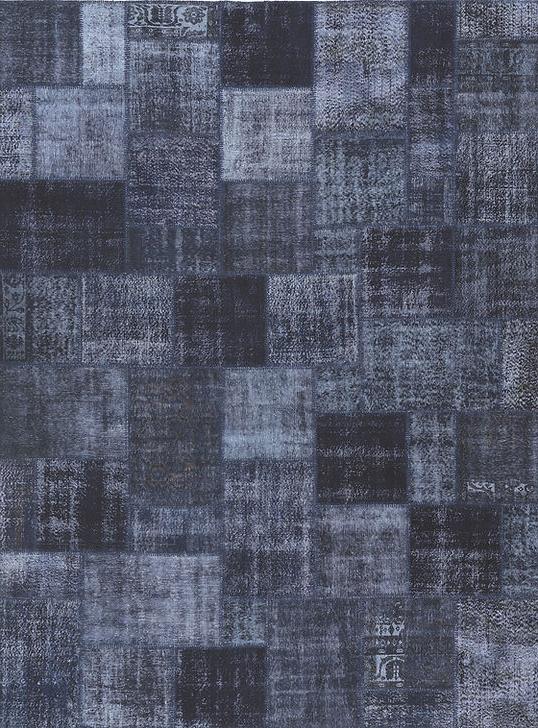Tapete Navy Azul Patchwork | Tamanho: 200 × 250 cm
