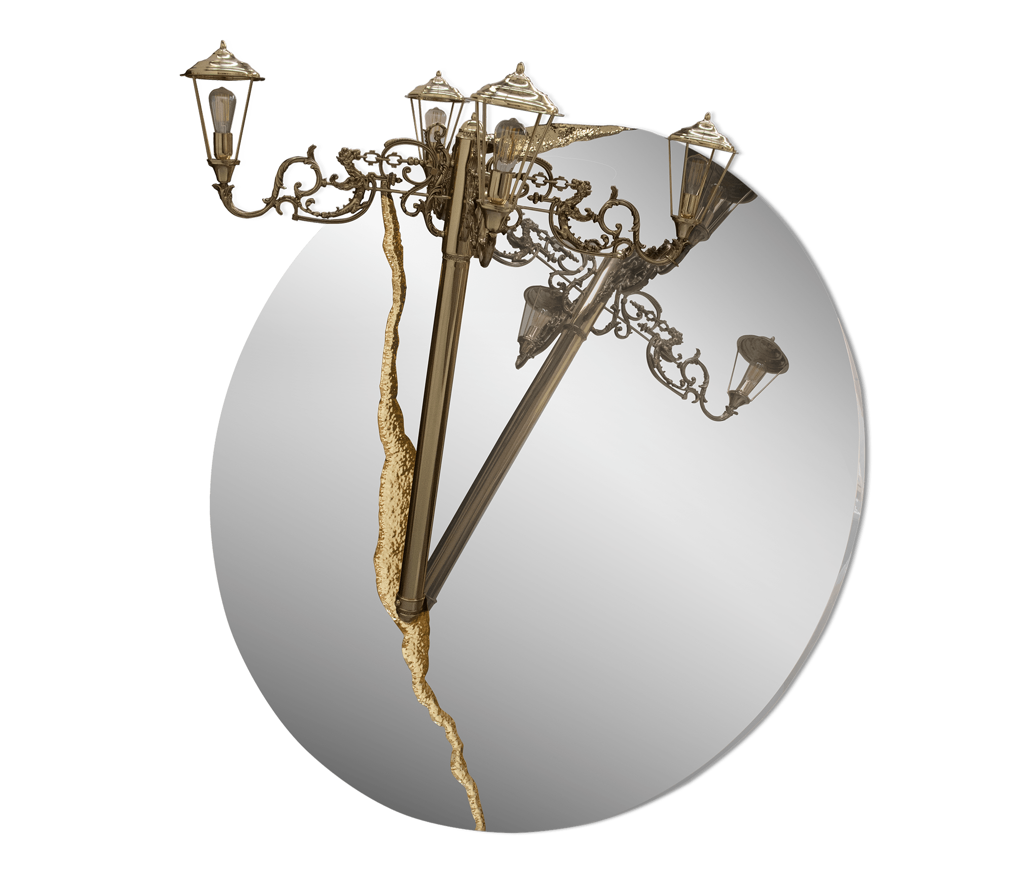 Espelho redondo Illumina