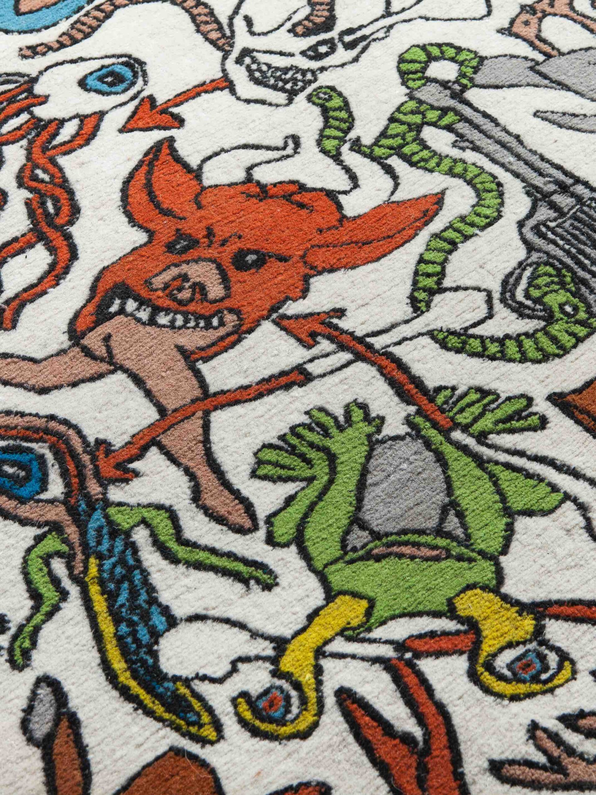 Tapete Underworld Tecido à Mão