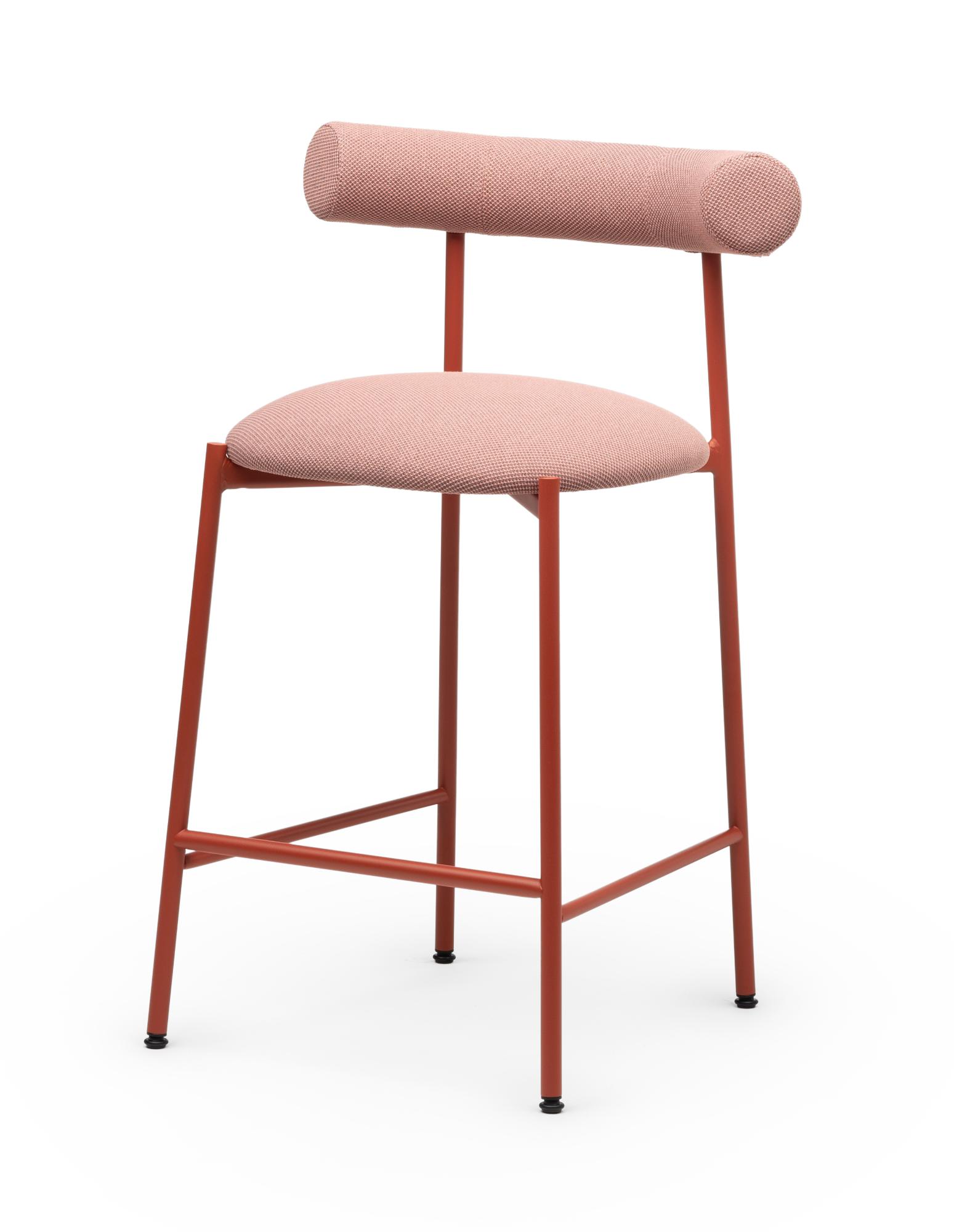 Banco de Bar Pampa SG-65 Rosa