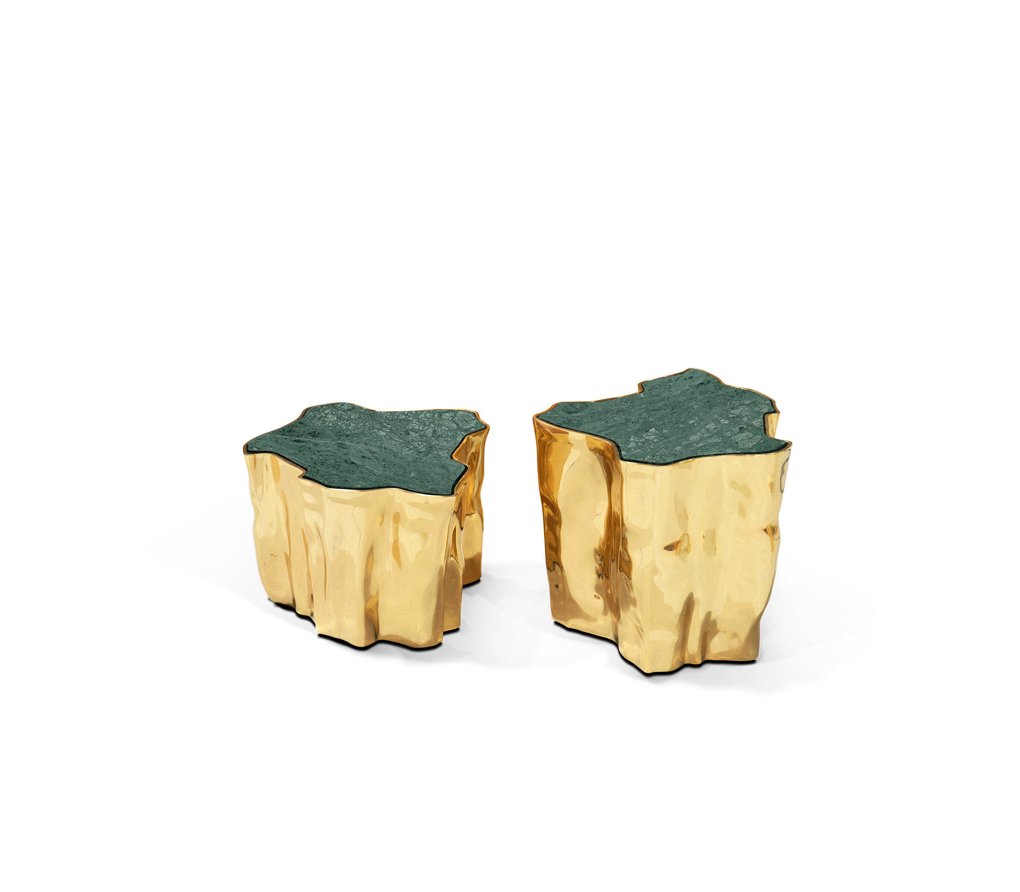 Mesa de Centro Esmeralda Série Paradise