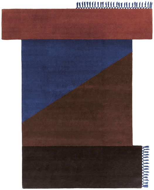 Tapete Feito à Mão Lambrate 100% Lã