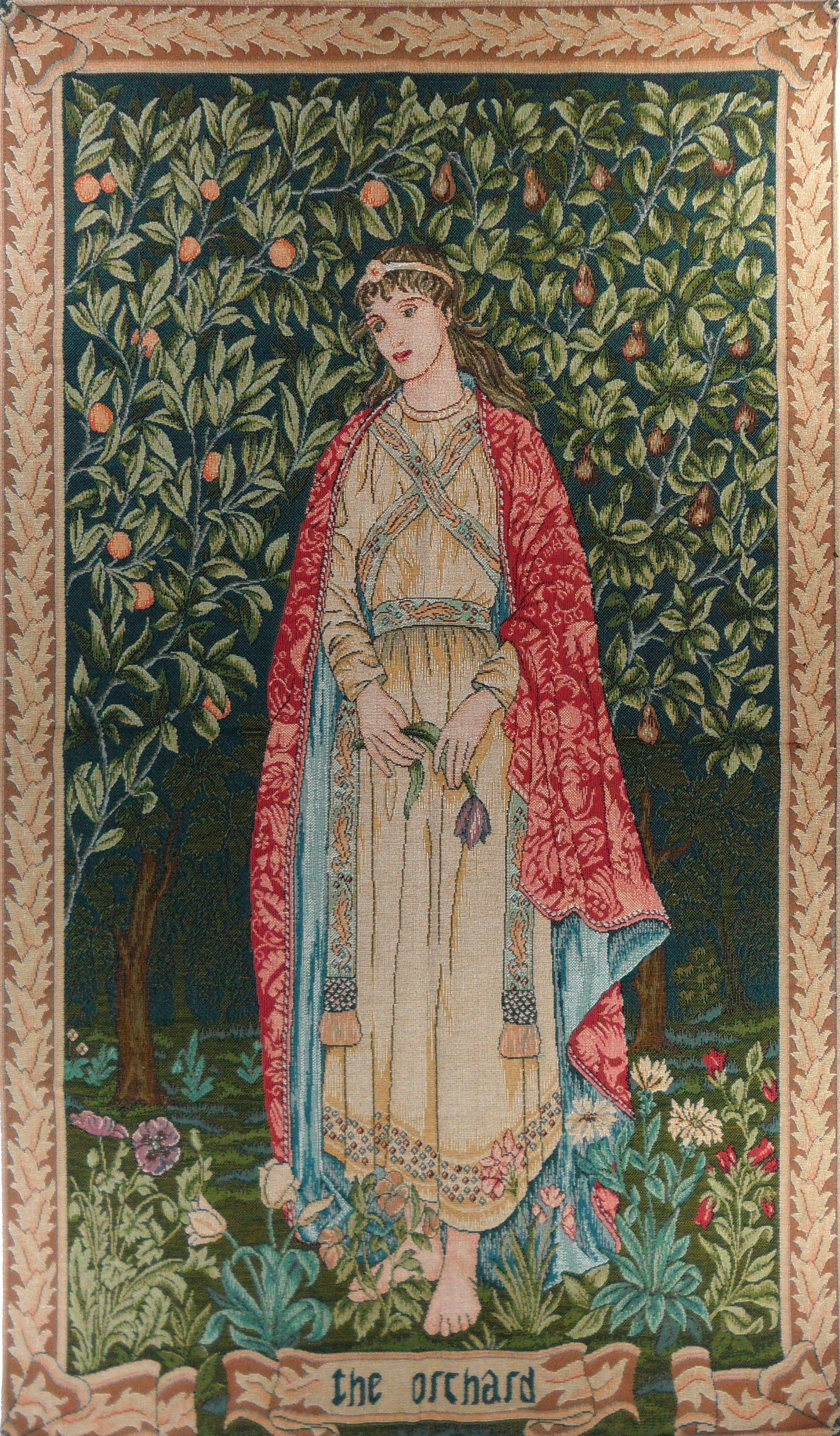 Tapeçaria pomar, William Morris