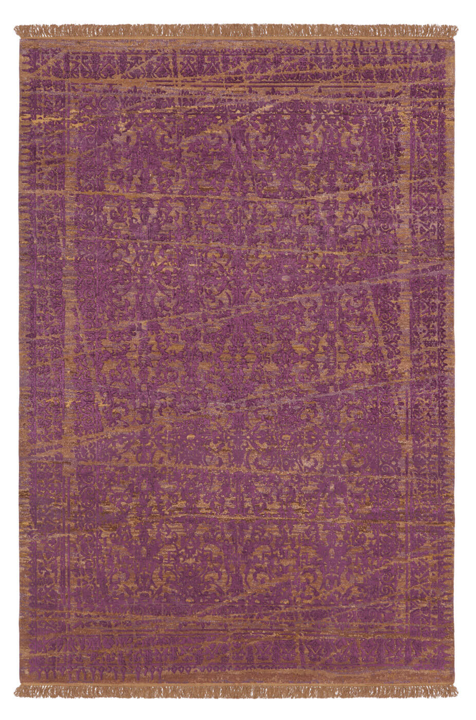 Tapete Ferrara Radi Wrapped Roxo | Tamanho: 400 × 500 cm