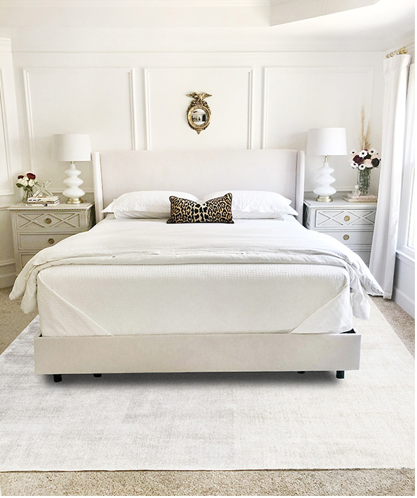 Tapete de Viscose Liso Areia