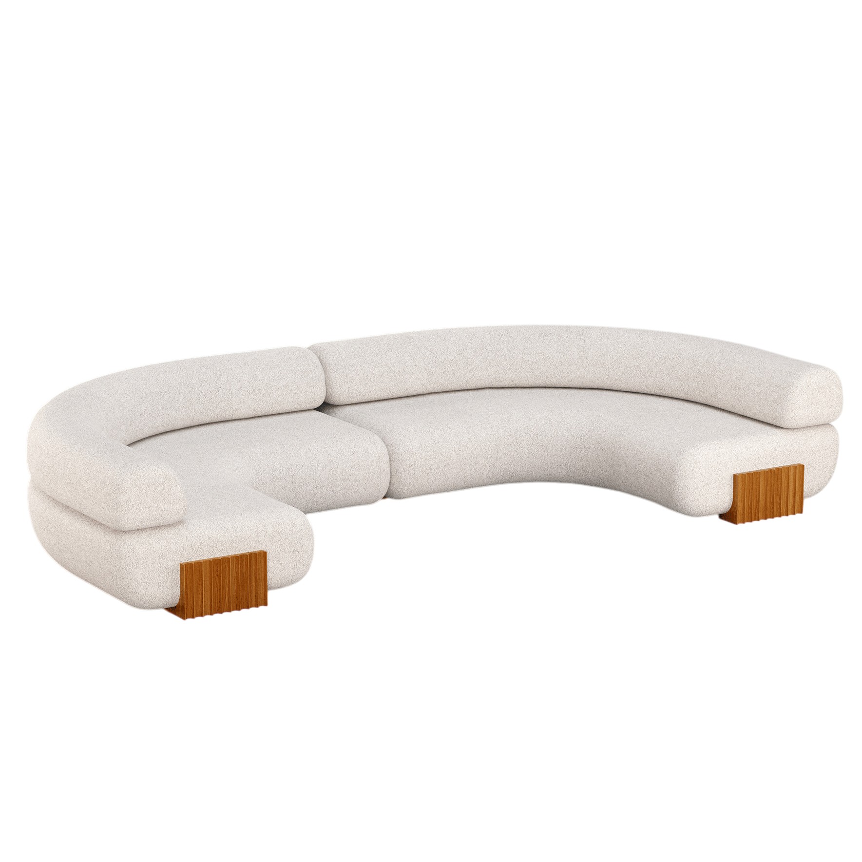Sofá Modular em Madeira Carmel