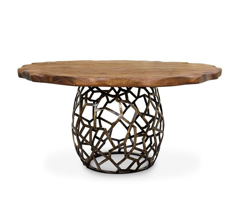 Mesa de Jantar Redonda Honeybee