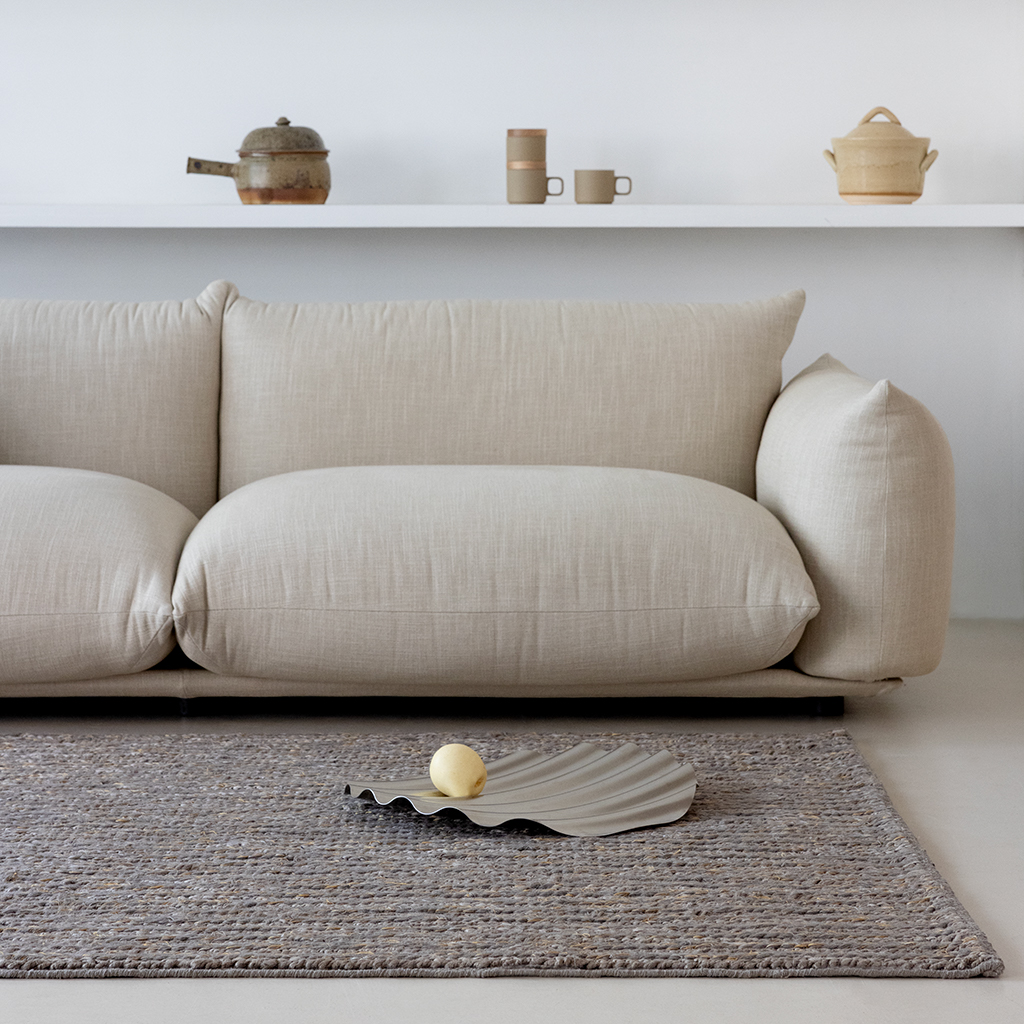 Tapete Craft Plait Pedra | Tamanho: 140 × 200 cm Tapete Craft Plait Pedra | Tamanho: 140 × 200 cm