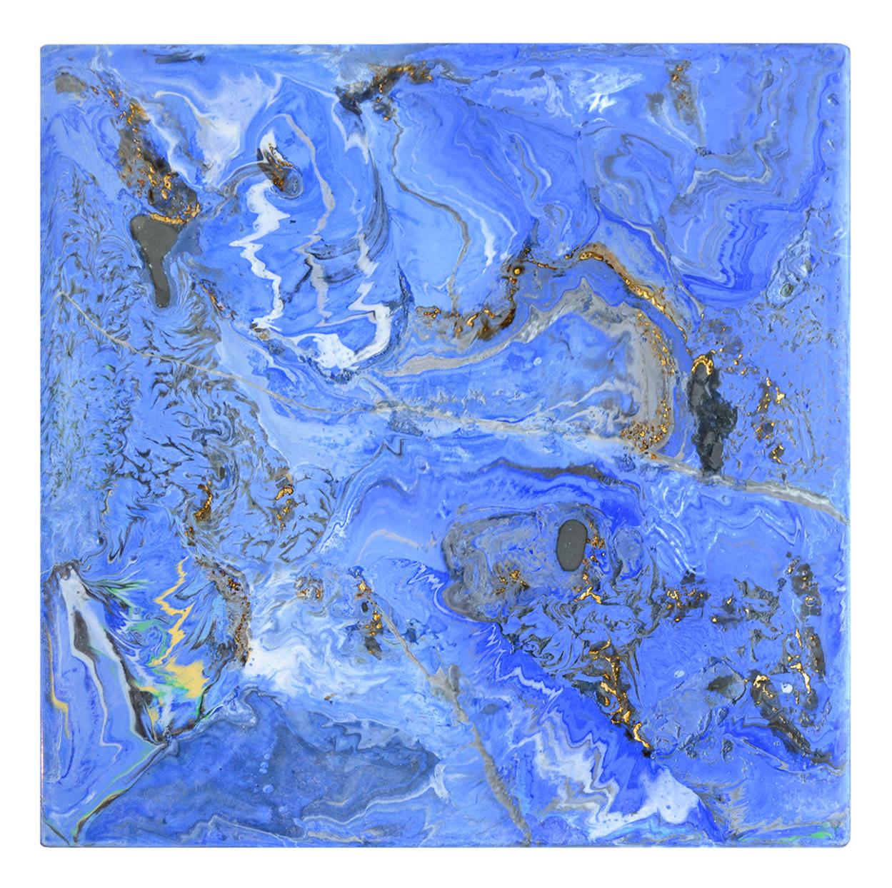 Mesa de Apoio Azul Ultramarino