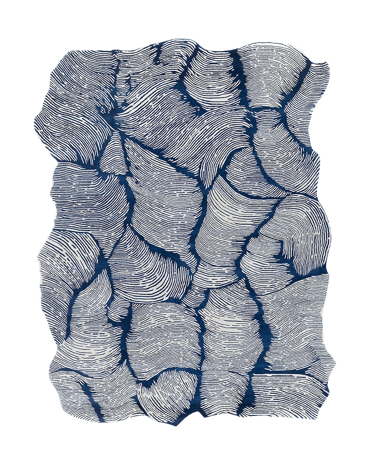 Tapete Designer Azul | Tamanho: 300 × 400 cm