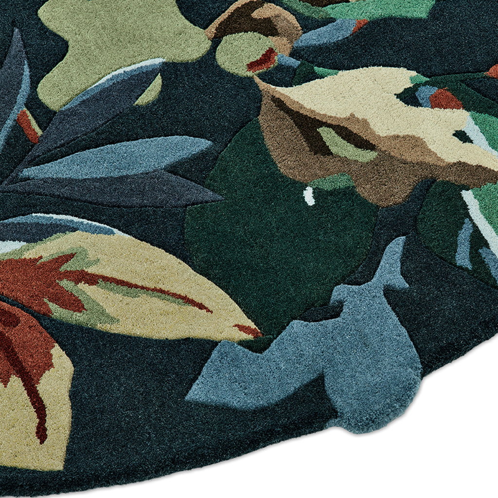 Tapete Robin's Wood Verde Floresta