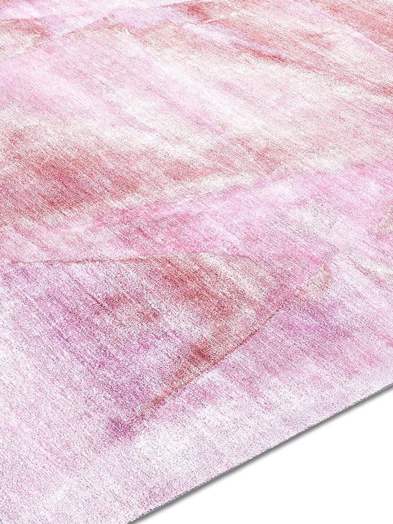 Tapete Rosa Feito à Mão