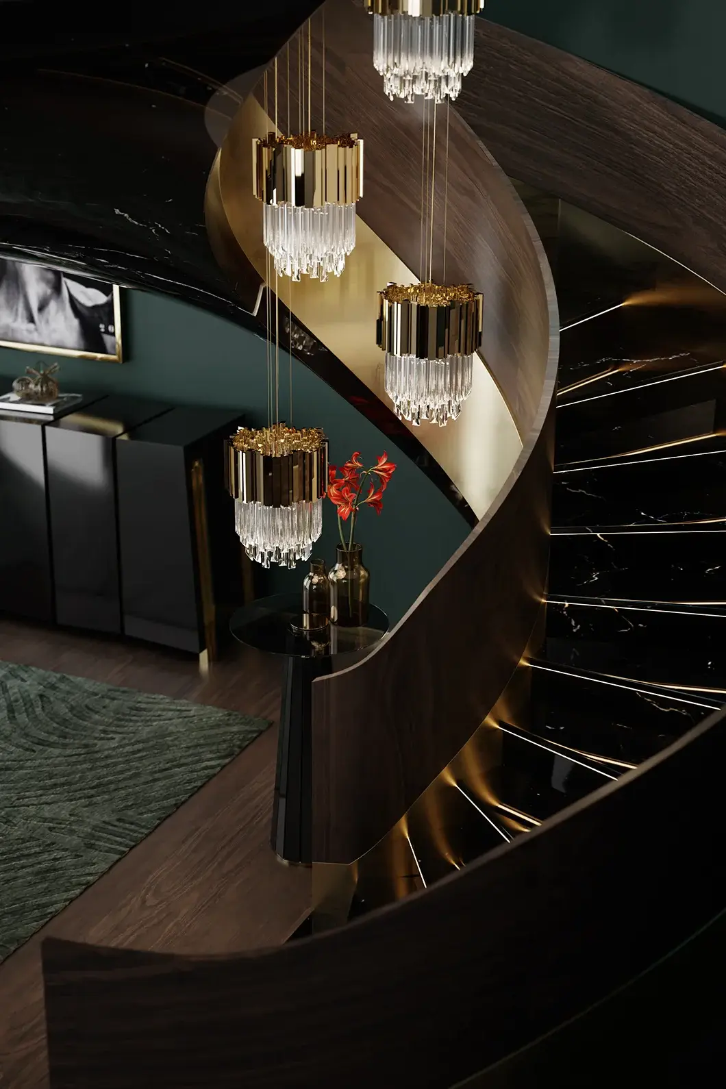 Candeeiro suspenso pequeno Imperial II