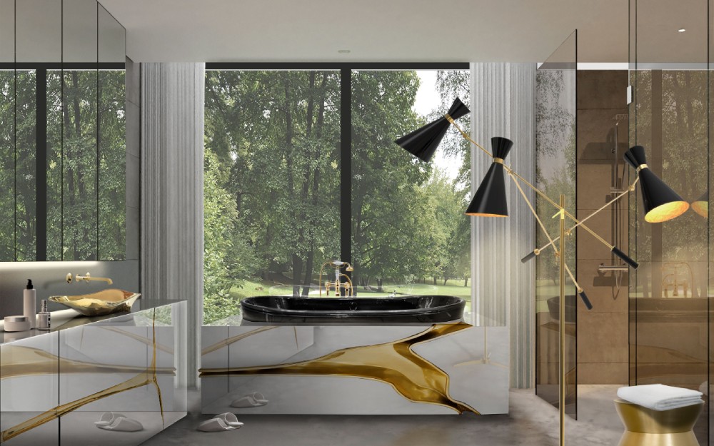 Banheira design fraturado - 1