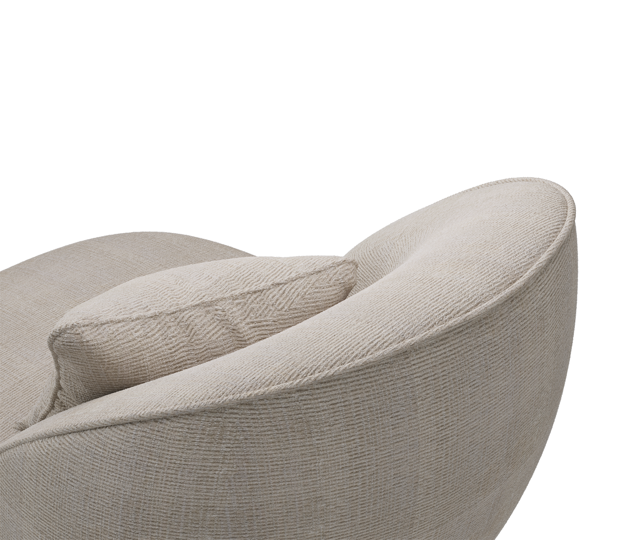 Poltrona Toffee Báltica Angora