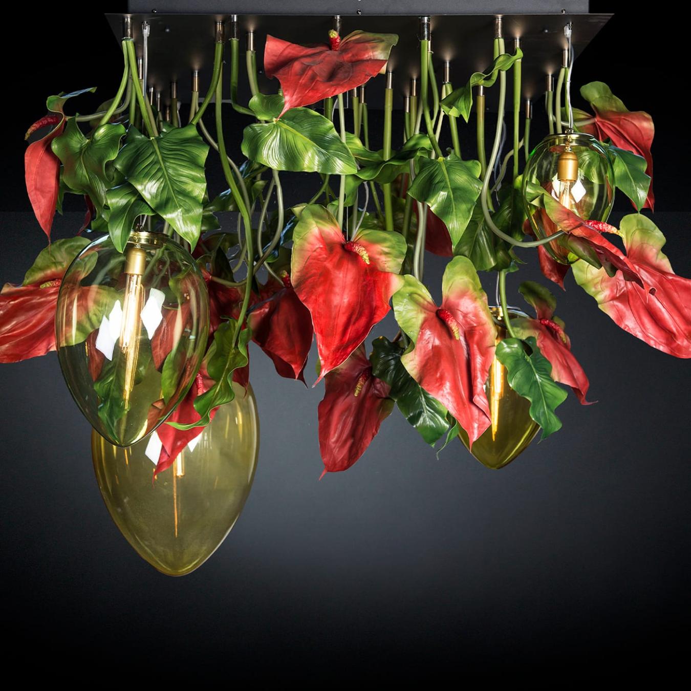 Lustre Anthurium Escuro