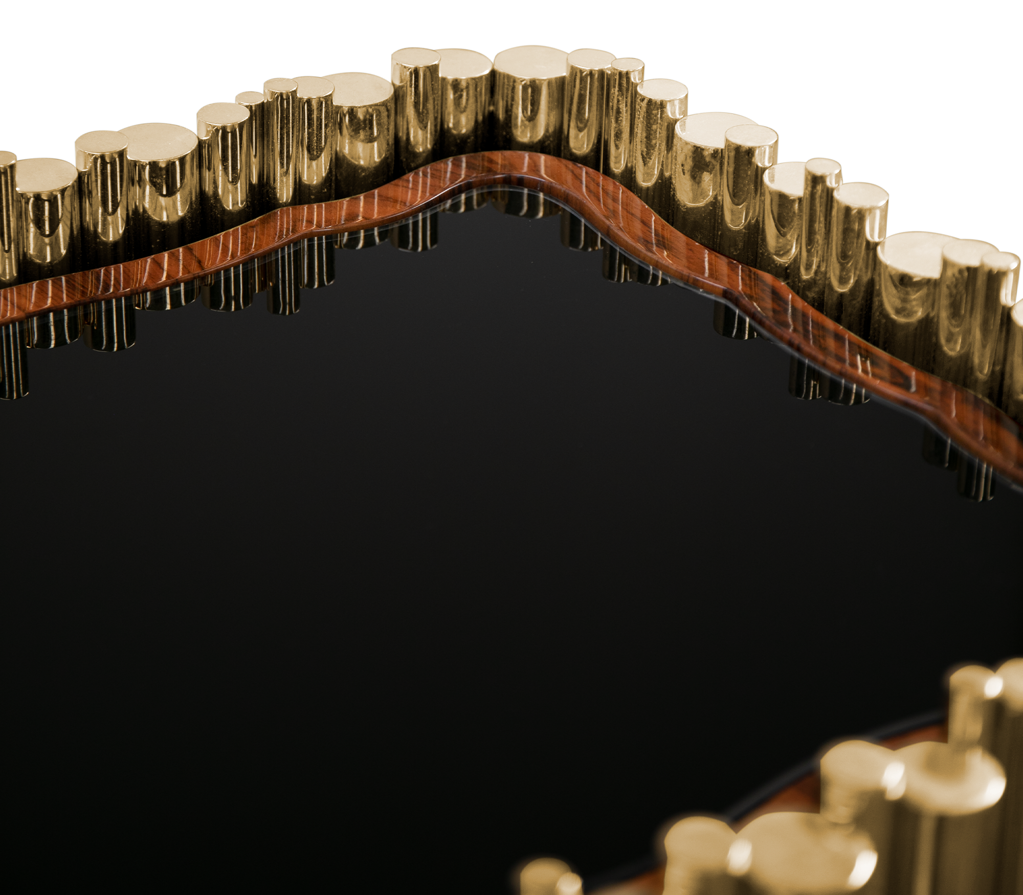 Aparador Harmony dourado premium