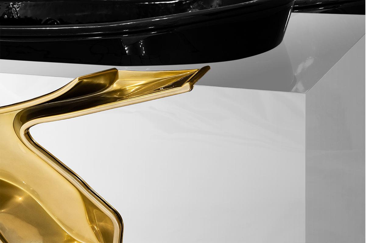 Banheira design fraturado