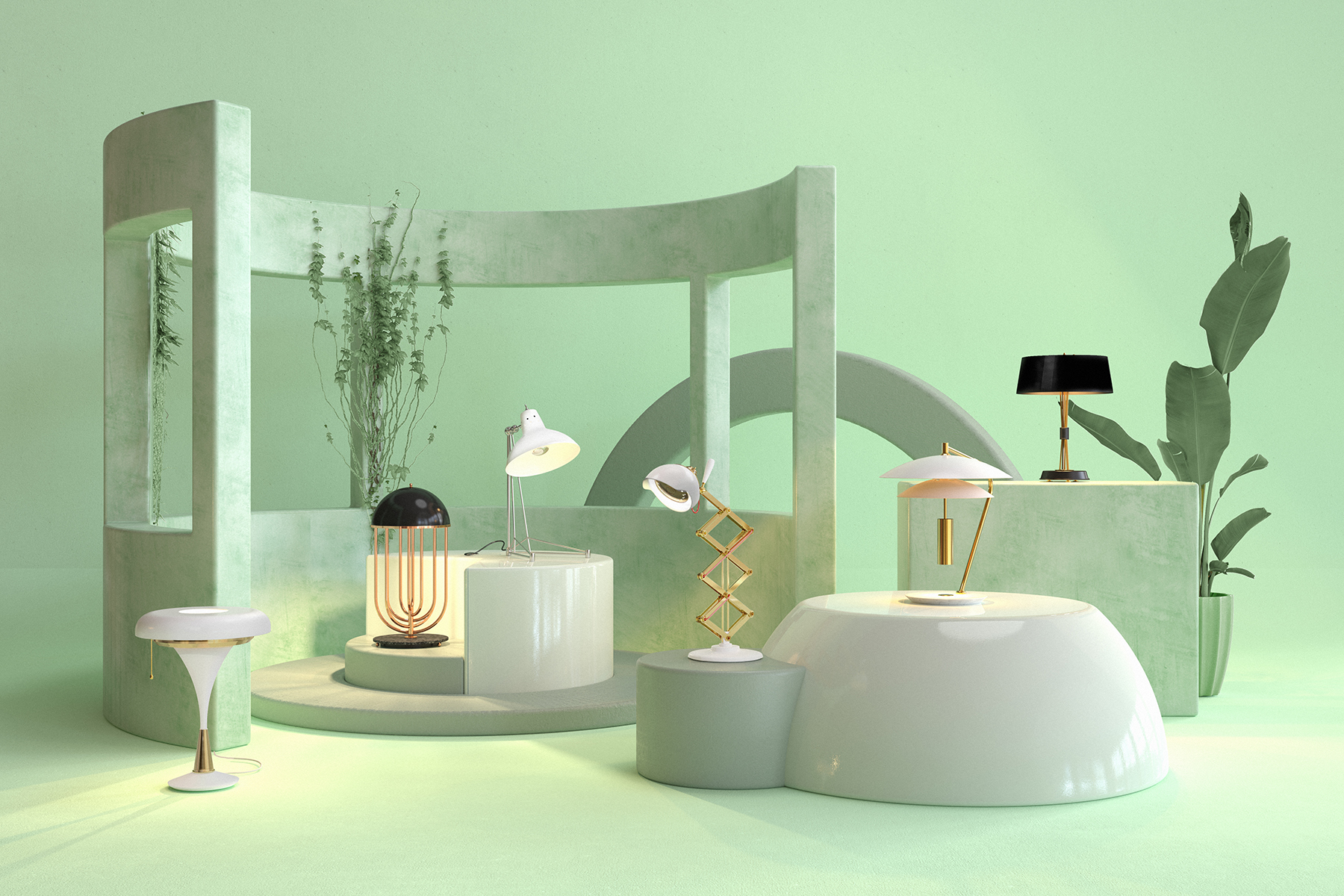 Candeeiro de mesa Basie - 3