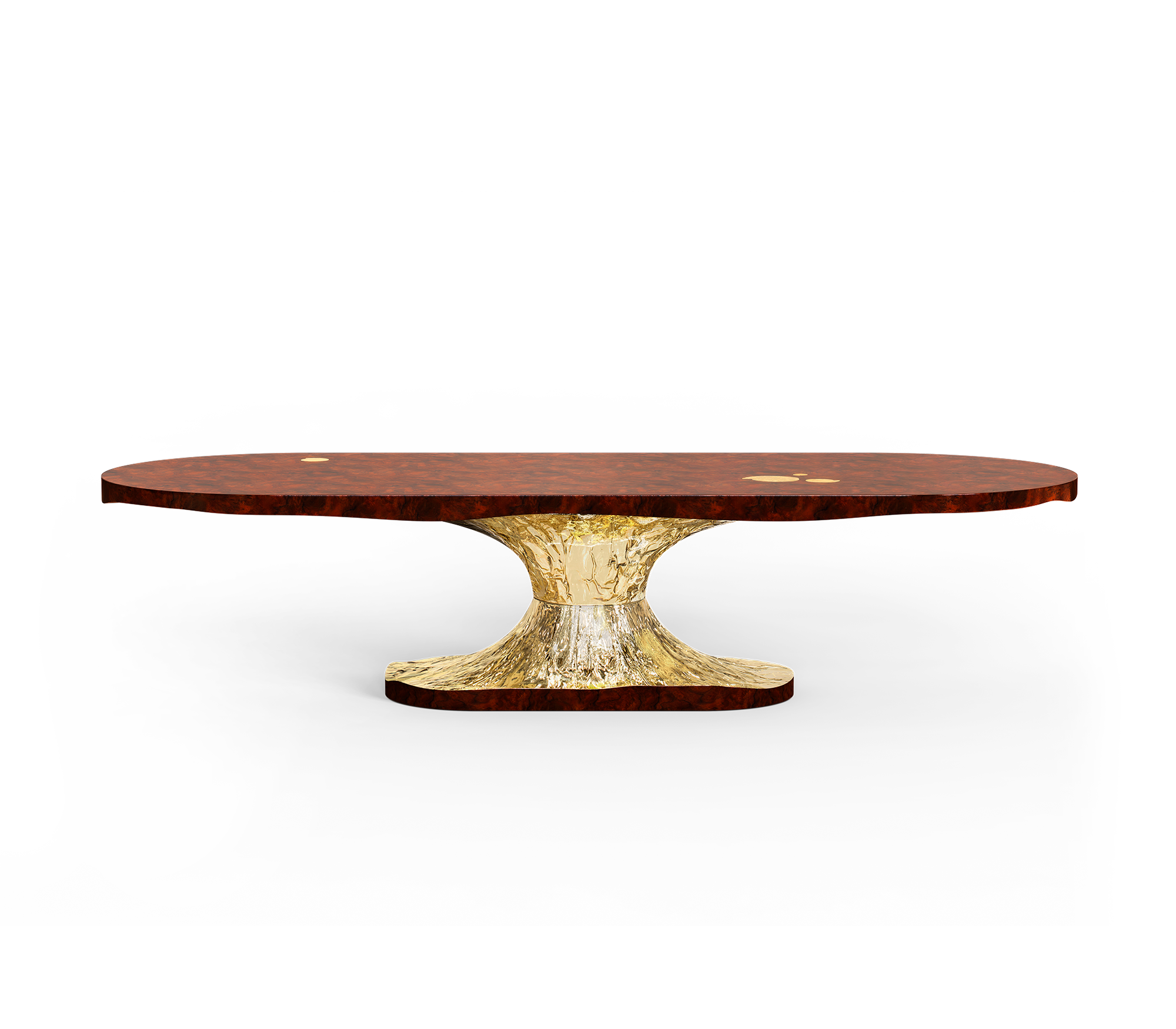Mesa de Jantar Oval Luxe Evolution