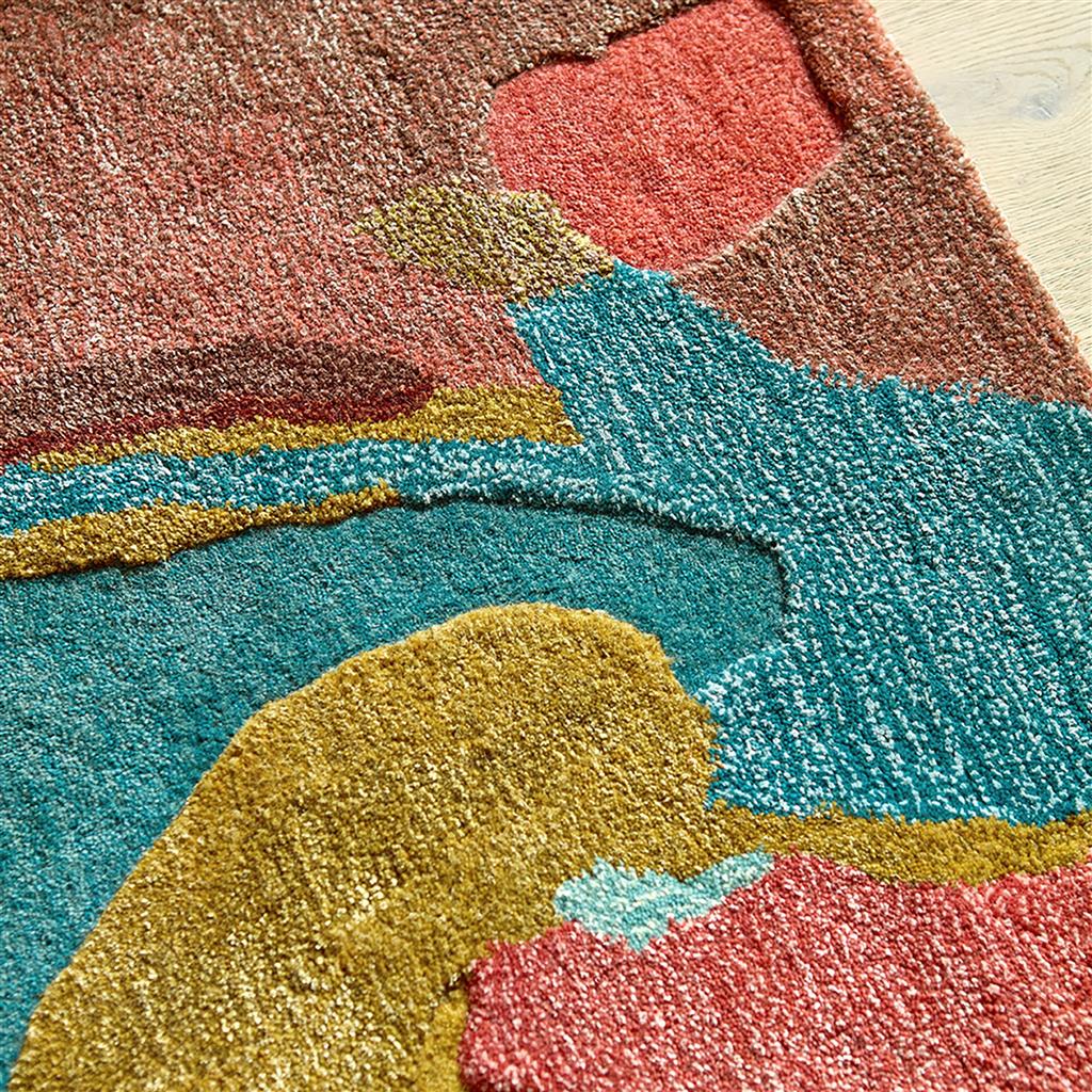 Tapete Foresta Rosewood/Mirtilo | Tamanho: 140 × 200 cm