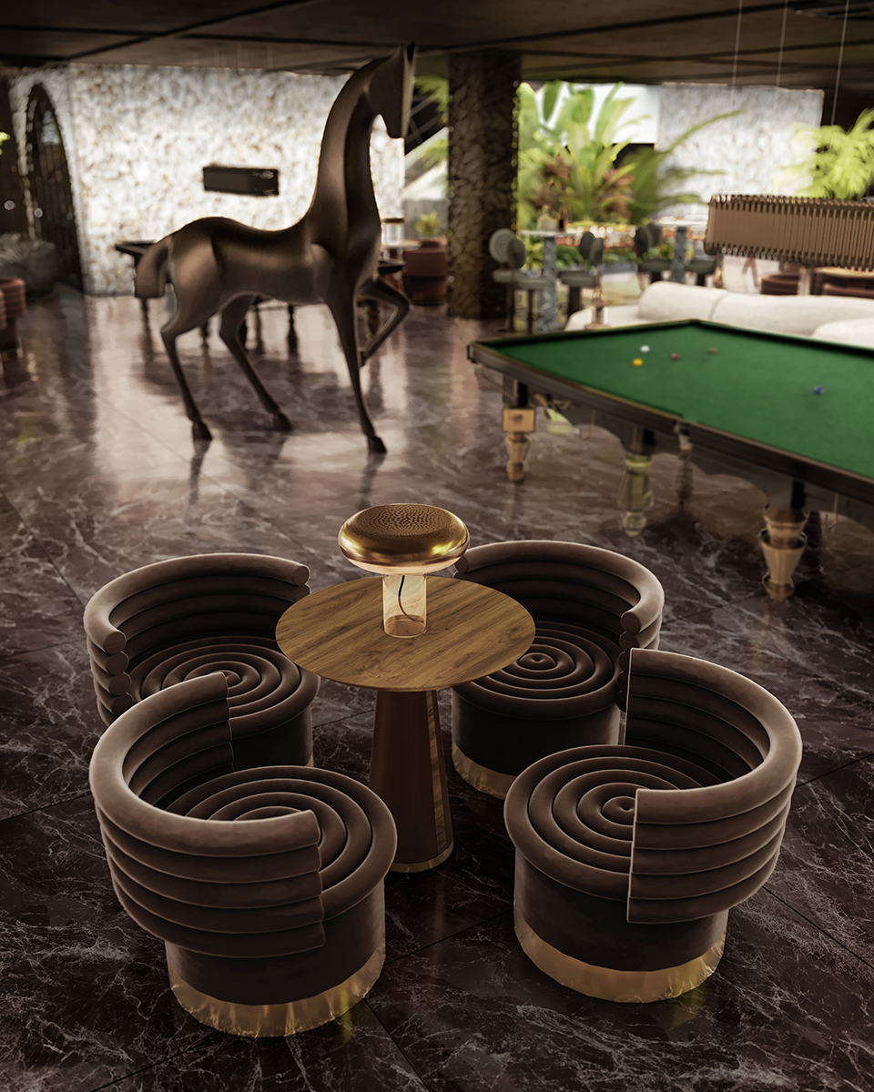 Candeeiro de mesa Katia - 2