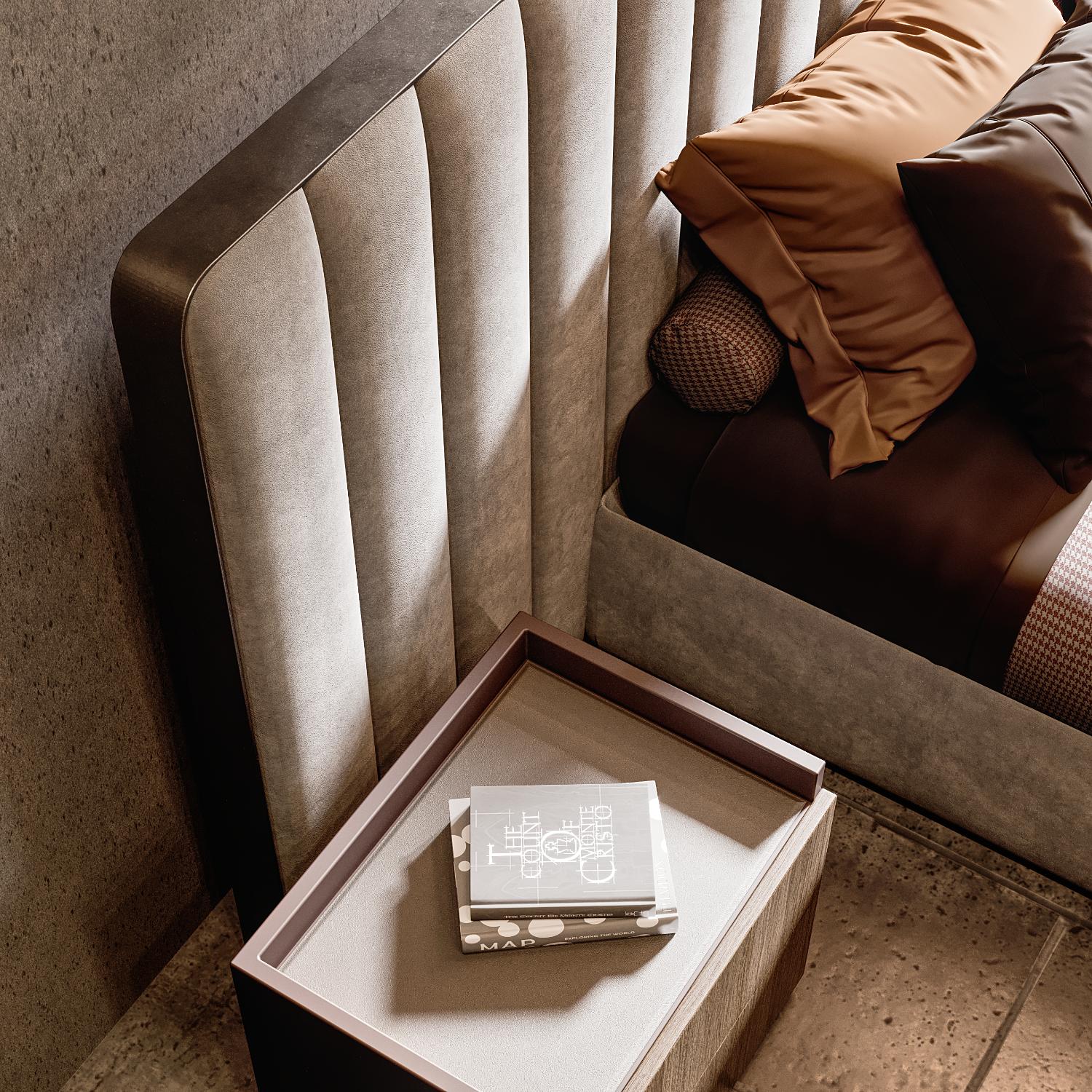 Mesa de Cabeceira Billy em Madeira