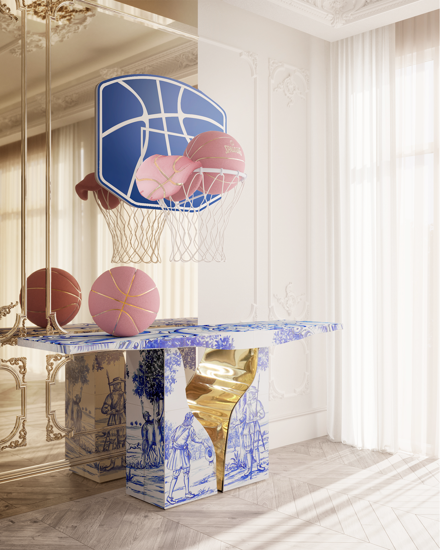 Consola Azulejo Fissure