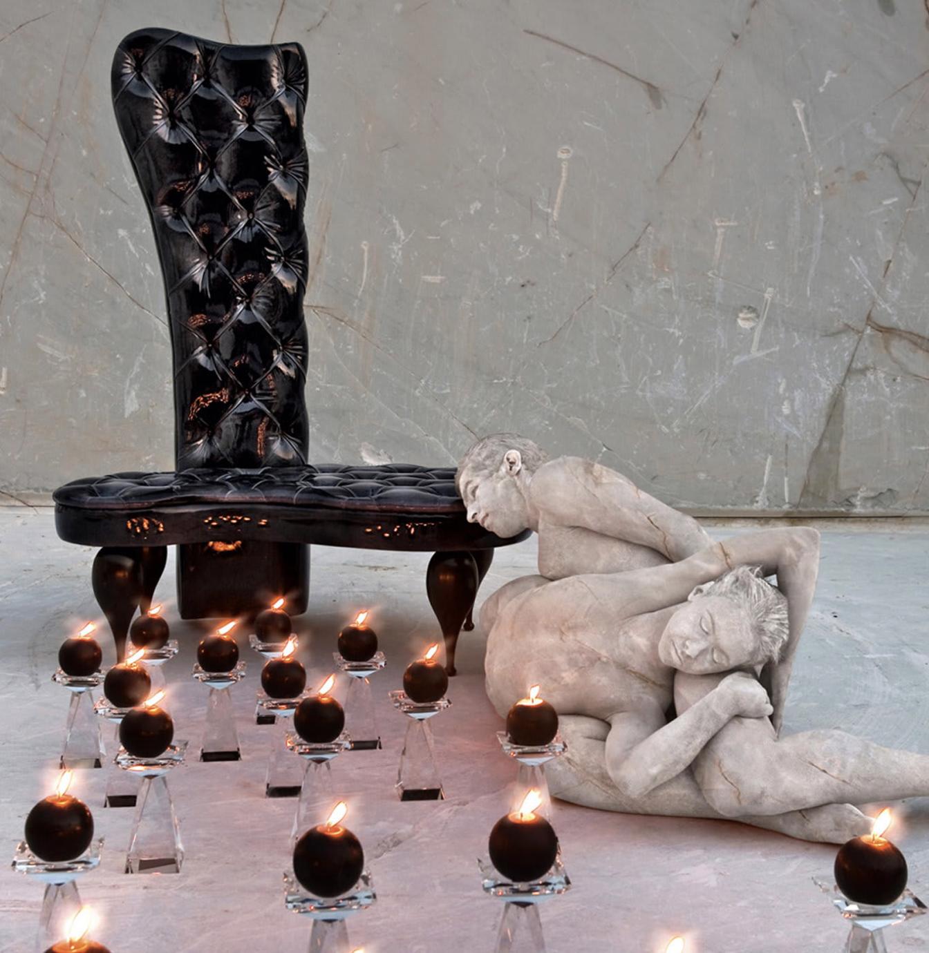 Poltrona Carlos de Costas Altas