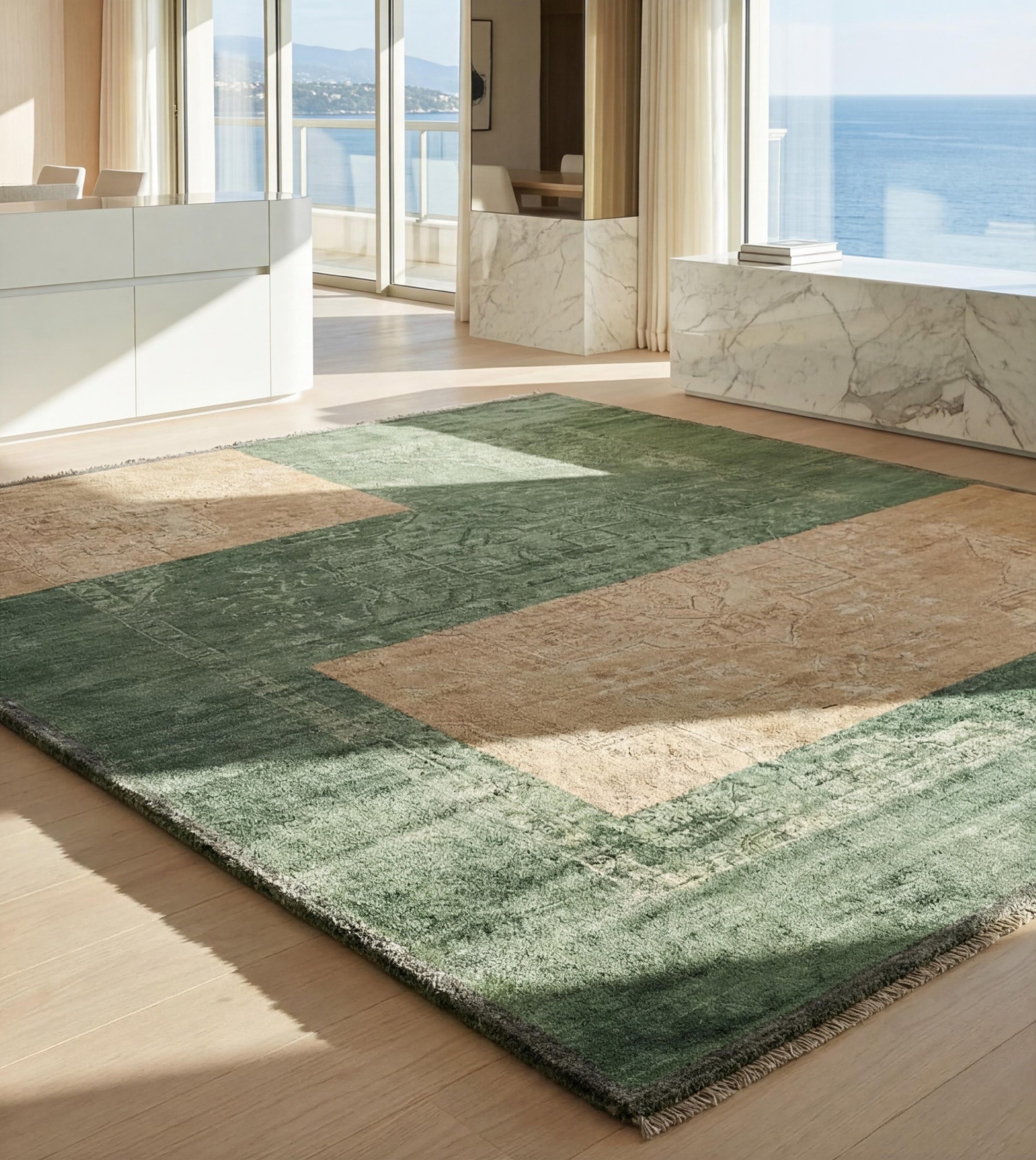 Tapete Sage Mosaic Green