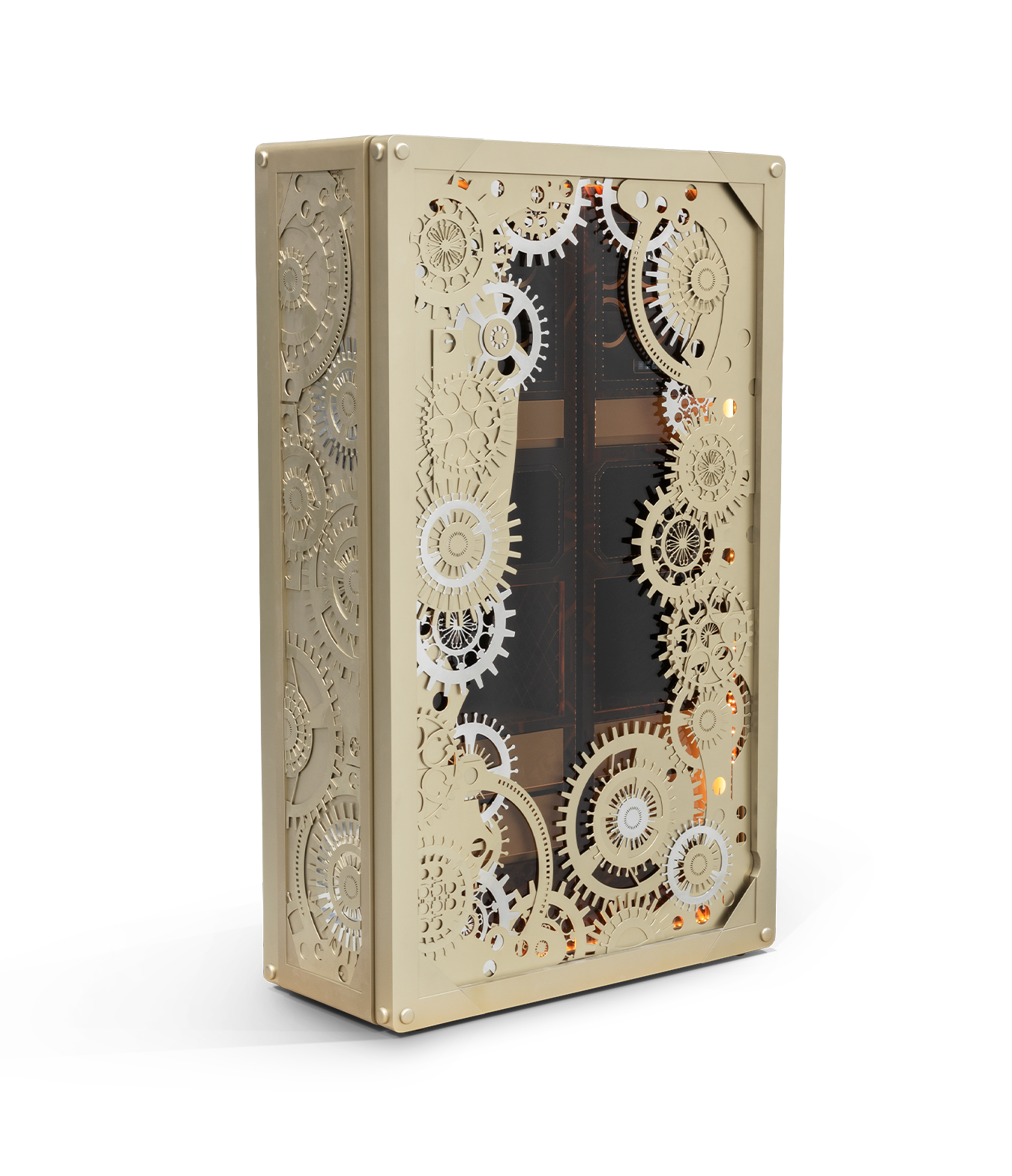 Cofre Baron Champagne Mate