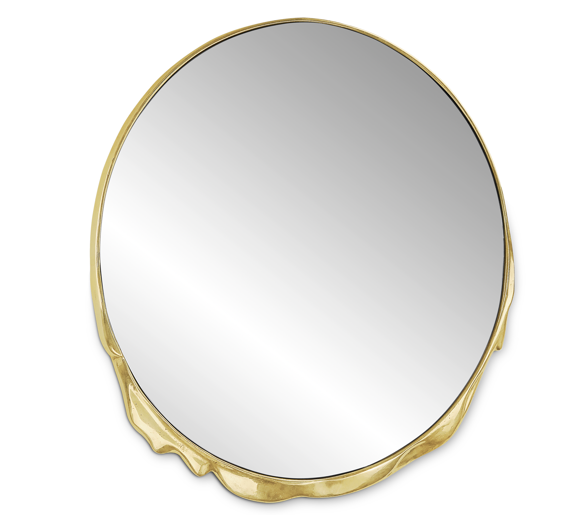 Espelho dourado lava