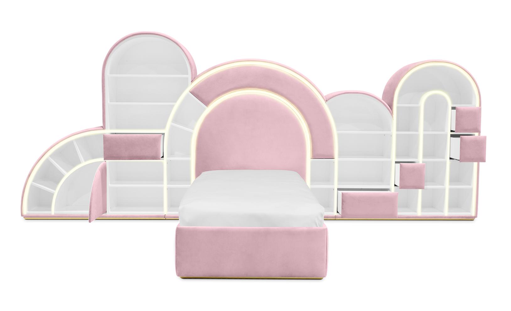 Cama Bubblegum Marshmallow rosa