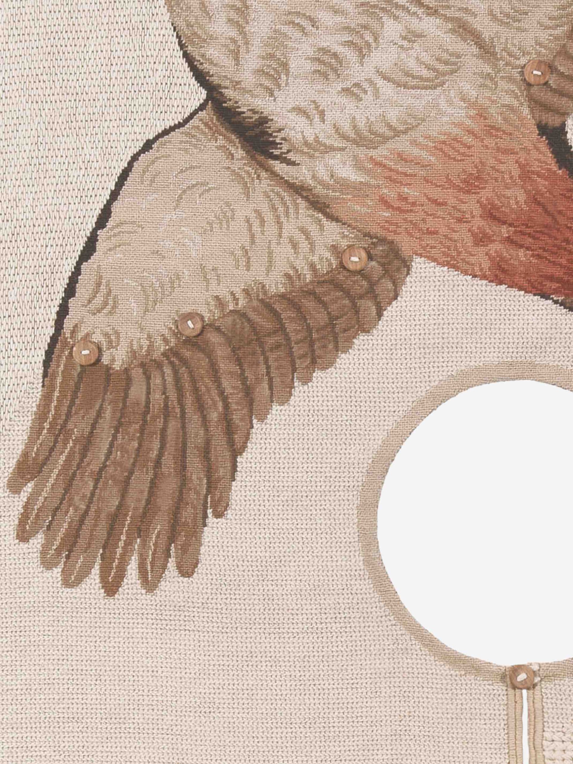 Tapete Migration Pettirosso Circle Designer Tecido à Mão