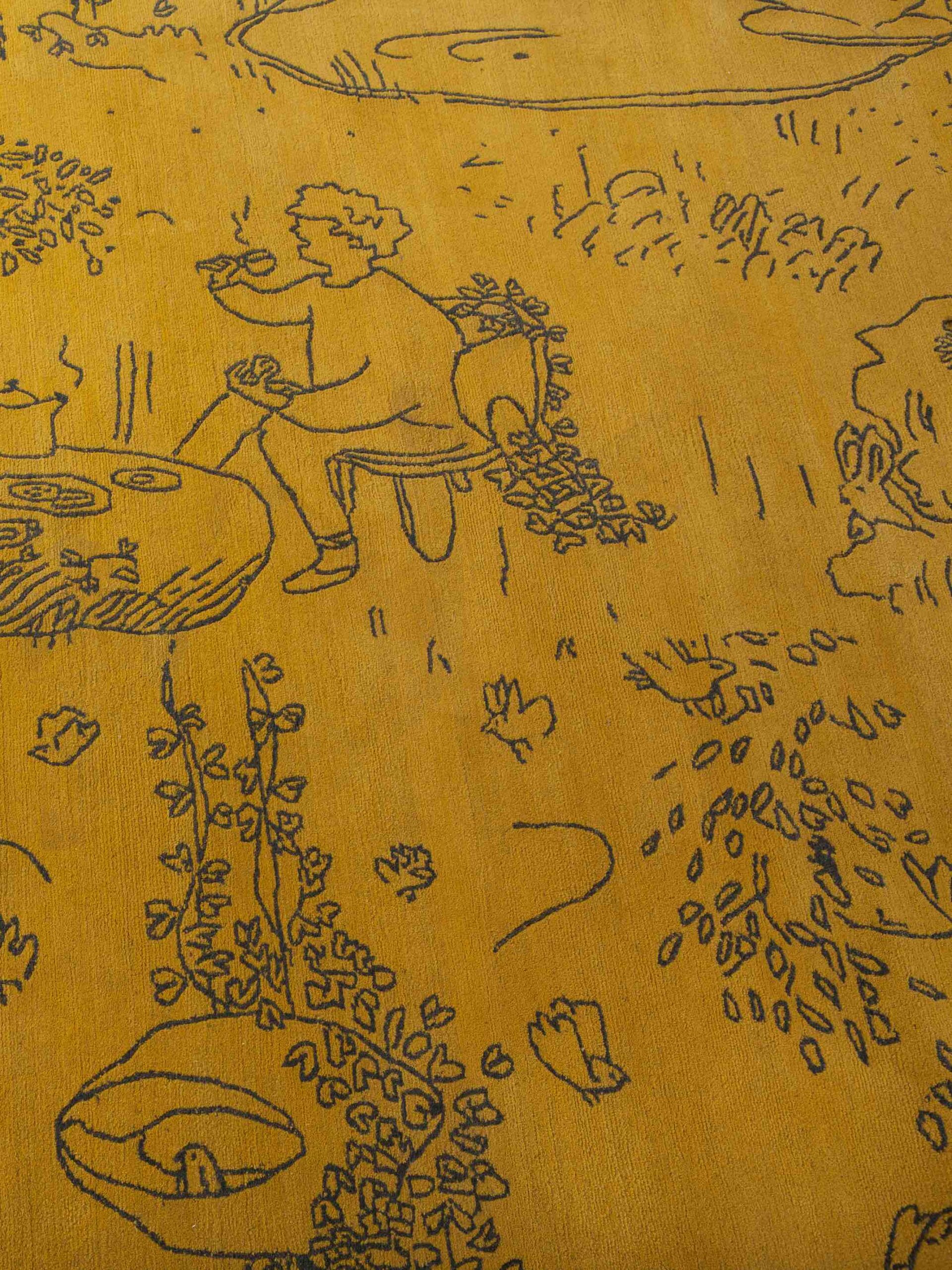 Tapete Morgane Tecido à Mão