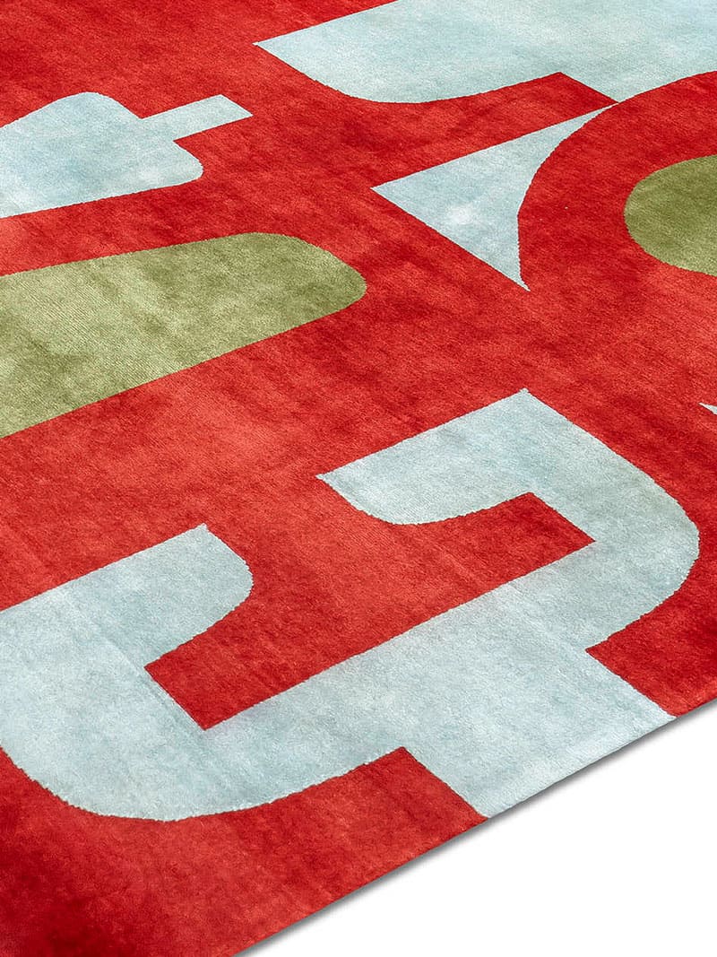 Tapete All You Need Is Love Luxury Feito à Mão